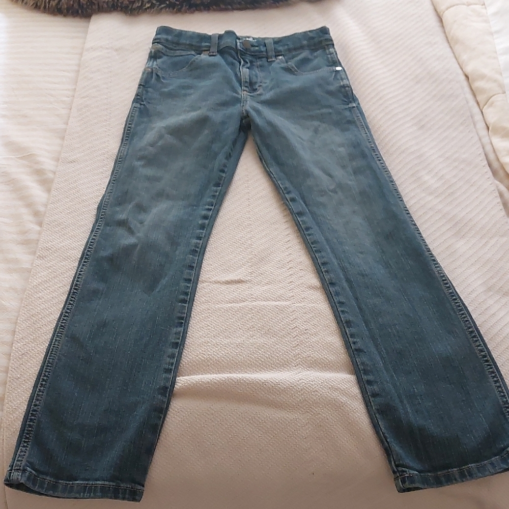 Wrangler Kids Straight Leg Jeans in Blue. Size 12 Regular